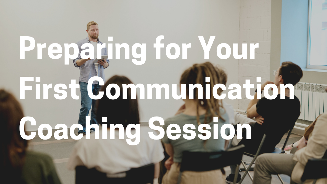 corporate communication coaching